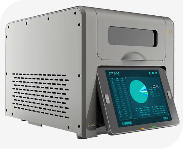 Silicone oil coating amount analyzer