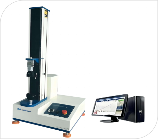 Peel force testing machine