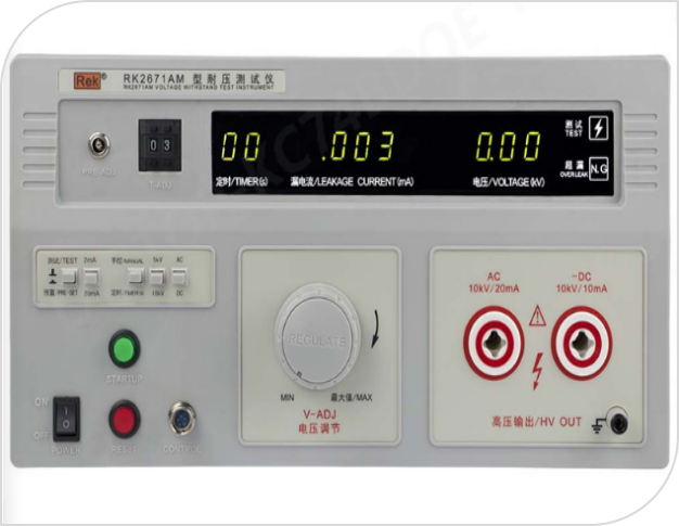 Withstand voltage tester